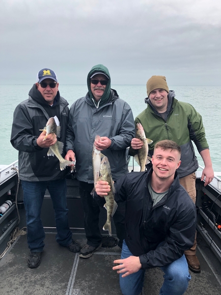 TROLLING WITH A CREW FROM MICHIGAN